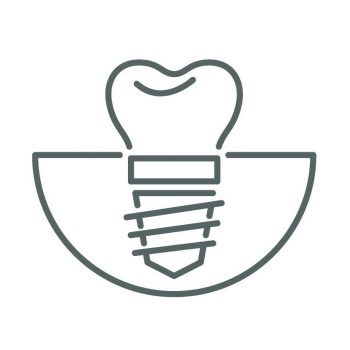 Flat thin line vector conceptual icons of dental clinic services, stomatology, dentistry, orthodontics, oral health care and hygiene, tooth restoration and dental instruments. Linear design elements